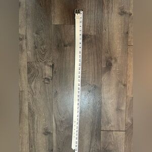 VINTAGE White Leather Emmanuel Belt